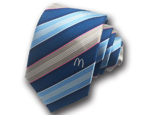 麦当劳定制领带