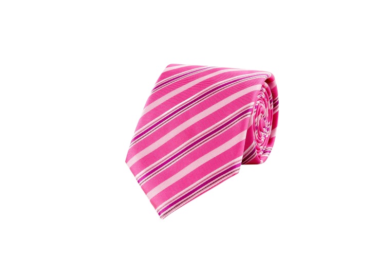 粉色男士休闲领带