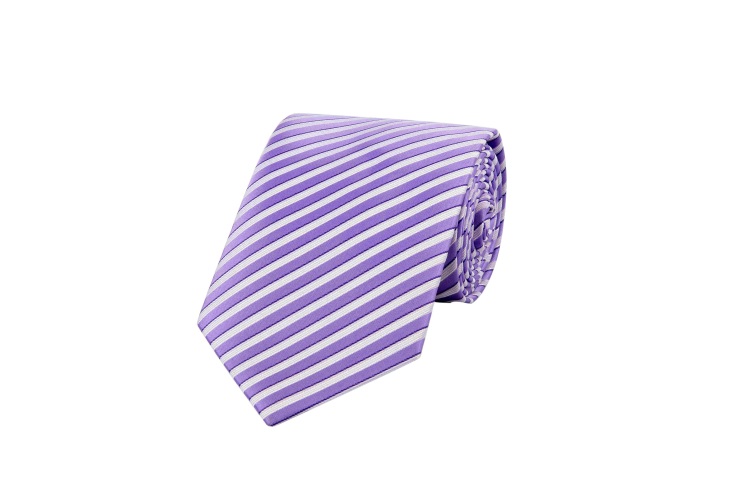 暖色涤丝商务领带